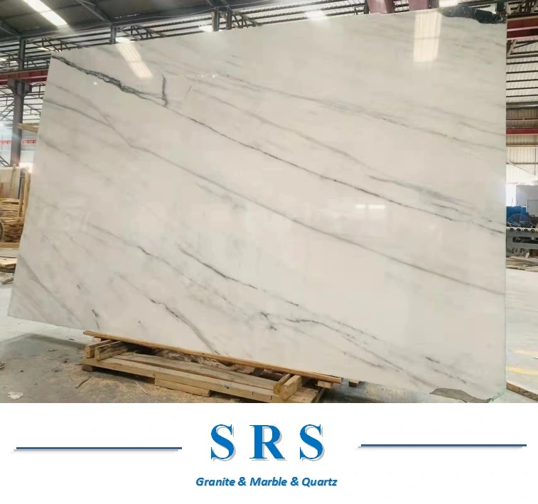 China Guang xi White/Dior White Marble Slabs for Coutertop, Wall, Floor Decoration