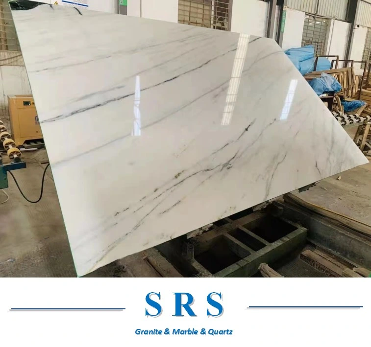 China Guang xi White/Dior White Marble Slabs for Coutertop, Wall, Floor Decoration