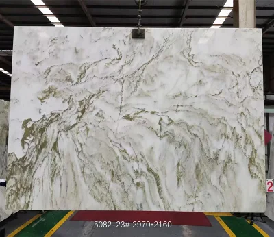 Luxury Stone Slabs Green/White/Brown Different Style for Hotel Indoor Decoration Price